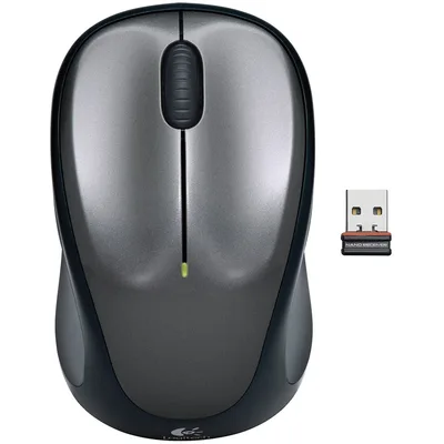 MOUSE USB OPTICAL WRL M235/GREY 910-002201 LOGITECH