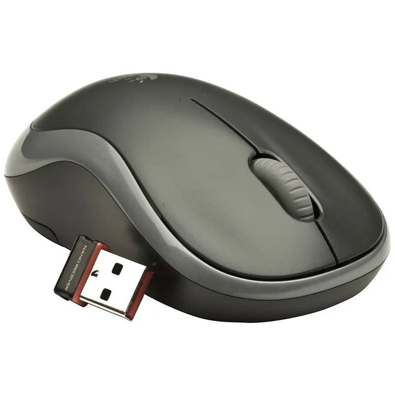 MOUSE USB OPTICAL WRL M185/SWIFT GREY 910-002235 LOGITECH