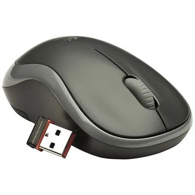 MOUSE USB OPTICAL WRL M185/SWIFT GREY 910-002235 LOGITECH