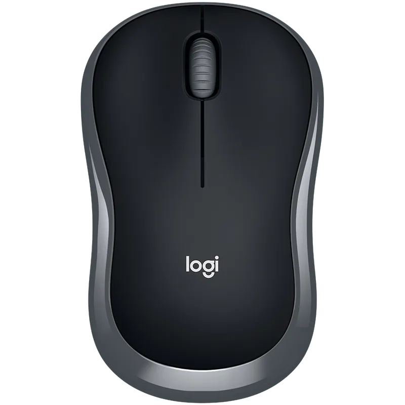 MOUSE USB OPTICAL WRL M185/GREY 910-002238 LOGITECH
