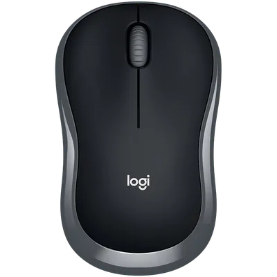 MOUSE USB OPTICAL WRL M185/GREY 910-002238 LOGITECH