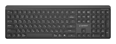 KEYBOARD WRL SLIM BT CYRILLIC/KB-WPS-03-CYRL GEMBIRD
