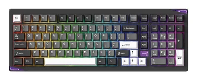 KEYBOARD WRL GEM 02 VIA/BLACK/SIL. 6978414650828 AKKO
