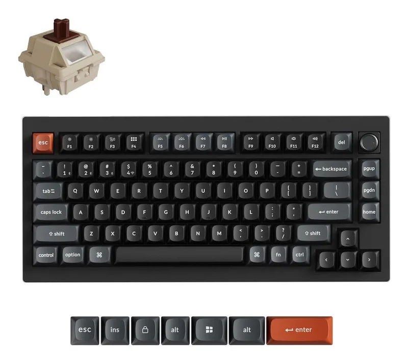 KEYBOARD WRL V1 ULTRA/BLACK V1U-D3 KEYCHRON