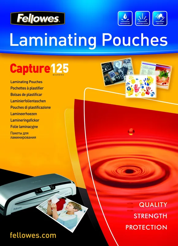 LAMINATOR POUCH IMAGELAST/A4 125 100PCS 5307407 FELLOWES