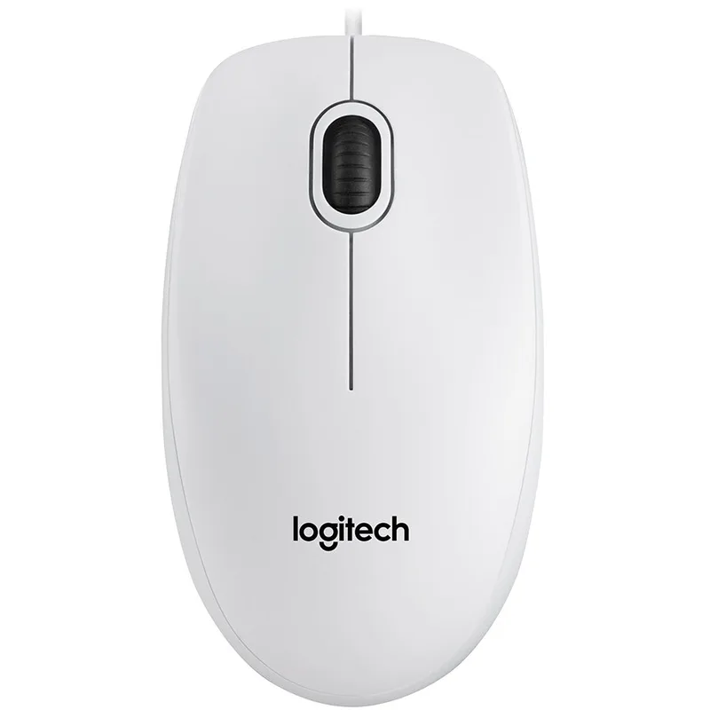 MOUSE USB OPTICAL B100/WHITE OEM 910-003360 LOGITECH
