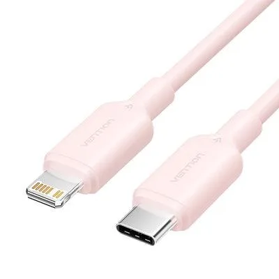 CABLE USB-C TO LIGHTNING/1M PINK LAKPF VENTION