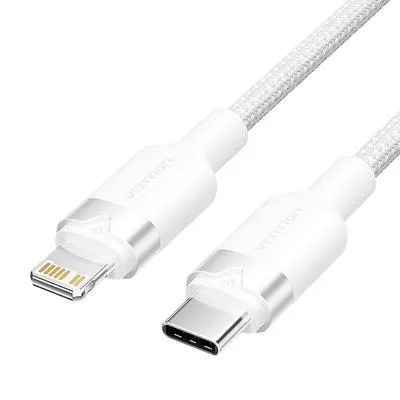 CABLE USB-C TO LIGHTNING/2M WHITE LALWH VENTION