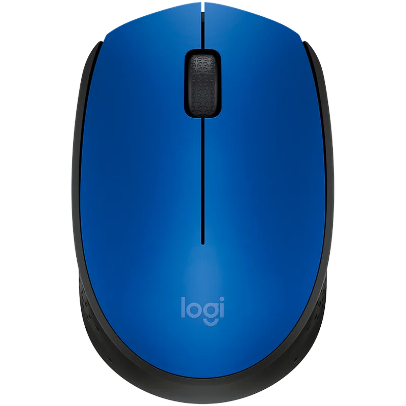 MOUSE USB OPTICAL WRL M171/BLUE 910-004640 LOGITECH