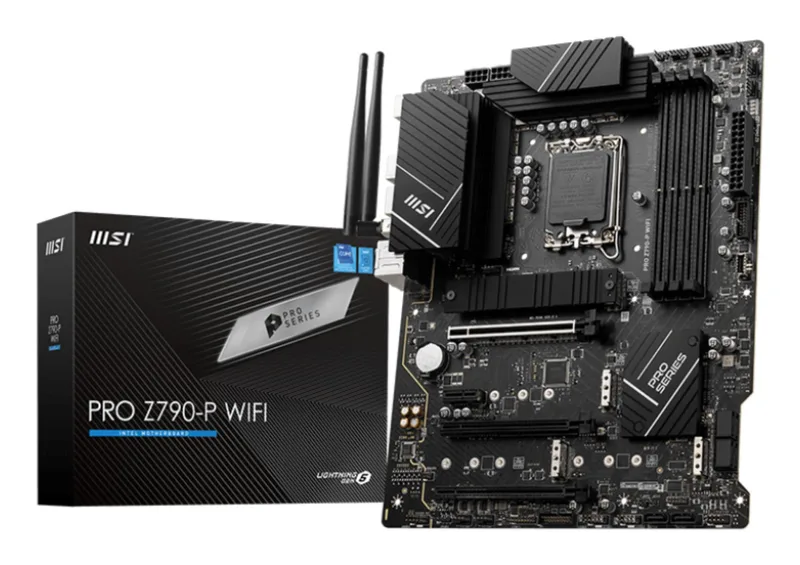 Mainboard|MSI|Intel Z790|LGA1700|ATX|Memory DDR5|Memory slots 4|1xPCI-Express 1x|3xPCI-Express 16x|4xM.2|1xHDMI|1xDisplayPort|4xUSB 2.0|3xUSB 3.2|1xUSB-C|1xPS/2|6xAudio port|PROZ790-PWIFI