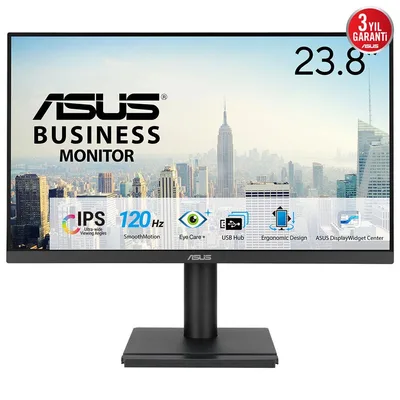 LCD Monitor|ASUS|23.8 "|1920 x 1080 pixels|Full HD|Native aspect ratio 16:9|LED|Flat|90LM02W1-B01171