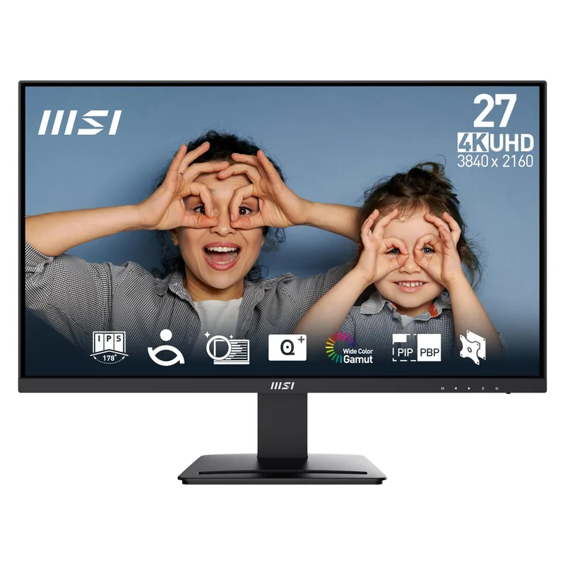 LCD Monitor|MSI|27 "|3840 x 2160 pixels|4K Ultra HD|Native aspect ratio 16:9|Flat|PROMP273U