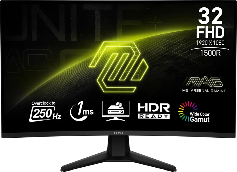 LCD Monitor|MSI|31.5 "|1920 x 1080 pixels|Full HD|Native aspect ratio 16:9|Curved|MAG32C6X