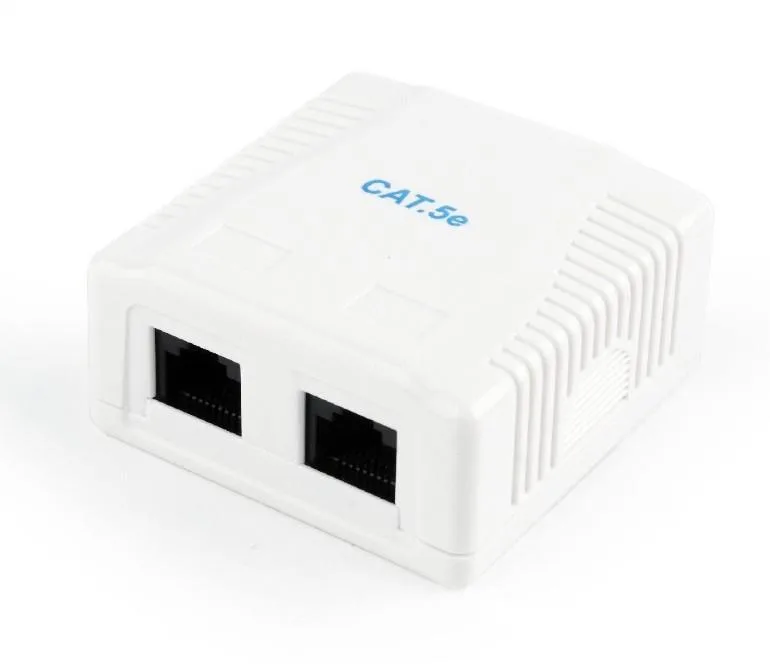 CABLE ACC MOUNT BOX 2XCAT5E/NCAC-2U5E-01 GEMBIRD