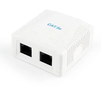 CABLE ACC MOUNT BOX 2XCAT5E/NCAC-2U5E-01 GEMBIRD