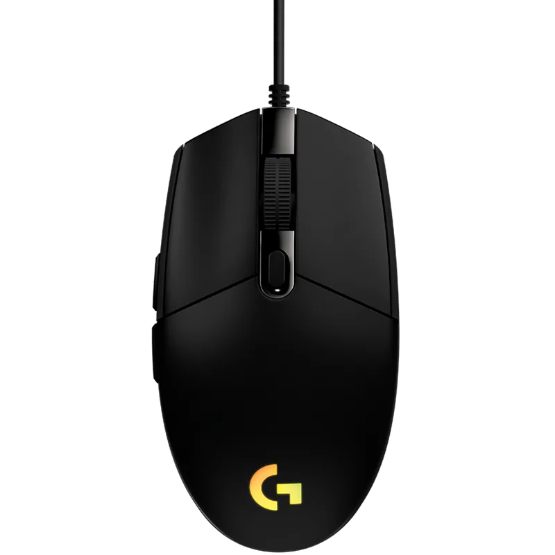 MOUSE USB OPTICAL G102 LIGHTSY/BLACK 910-005823 LOGITECH