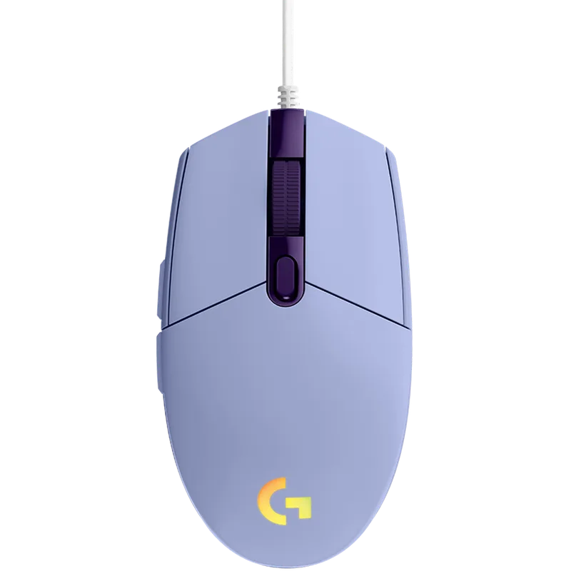 MOUSE USB OPTICAL G102 LIGHTSY/PURPLE 910-005854 LOGITECH