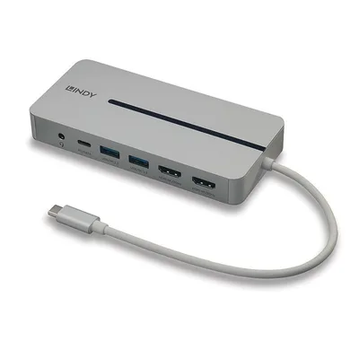 I/O DOCKING STATION USB-C/MINI DUAL 4K 43360 LINDY