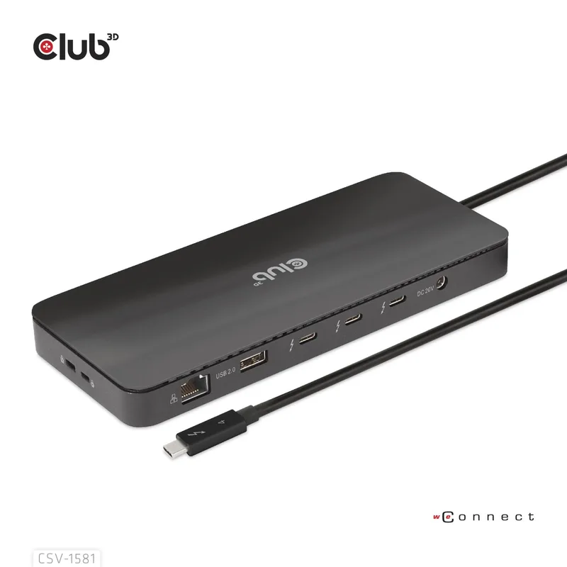 NB ACC DOCKING STATION 11IN1/THUNDERBOLT CSV-1581 CLUB3D