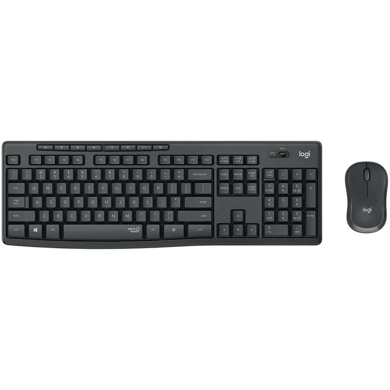 LOGITECH MK295 Silent Wireless Combo - GRAPHITE - RUS
