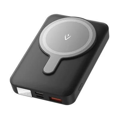 POWER BANK WRL 10000MAH 22.5W/MAGNETIC BLACK FHTB0 VENTION