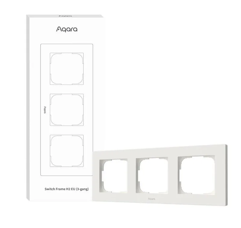 SMART SWITCH FRAME H2 (3-GANG)/WHITE FE-X02D-W AQARA