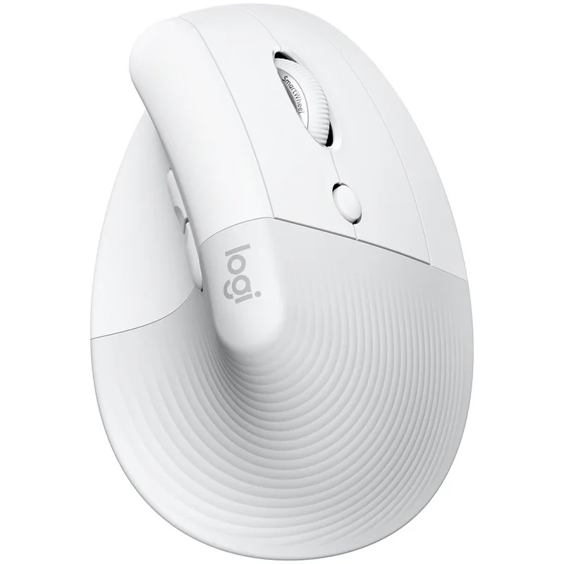 MOUSE USB WRL LIFT RIGHT/WHITE 910-006475 LOGITECH