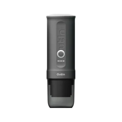 OUTIN Nano Espresso Machine, model OTEM-01, color Space Grey