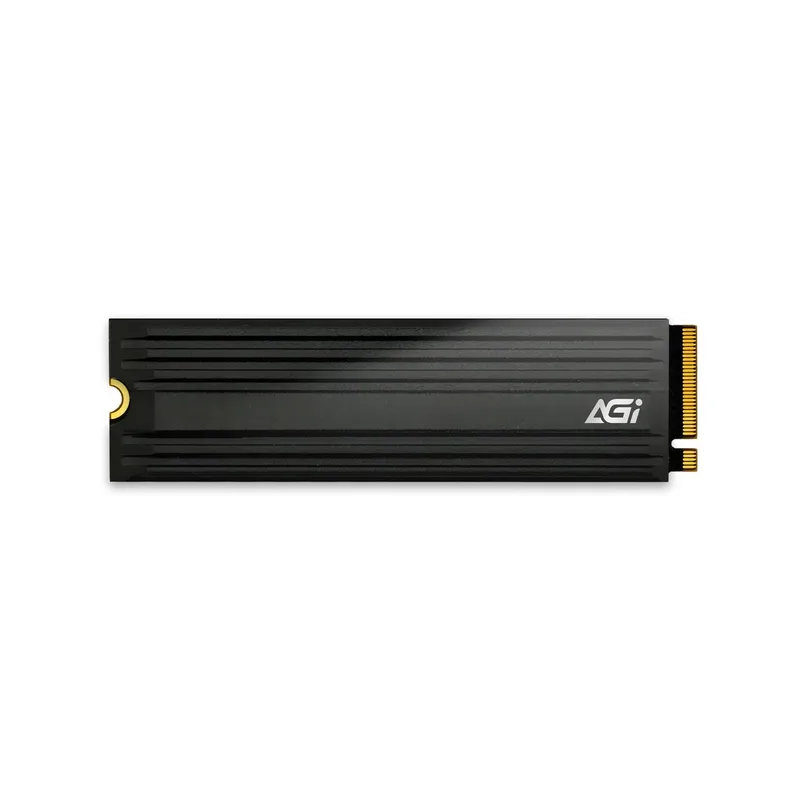 SSD|AGI|750xTBW rating|MTBF 2000000 h|Read speed 7400 MB/s|Write speed 5200 MB/s|NVMe Yes|PCI Express 4.0|M.2|1000 GB|AGI1T0G44AI828-CB