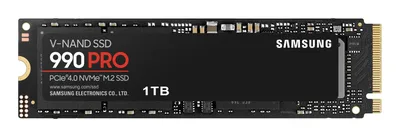 SSD|SAMSUNG|990 PRO|1TB|M.2|PCIE|NVMe|MLC|Write speed 6900 MBytes/sec|Read speed 7450 MBytes/sec|2.3mm|TBW 600 TB|MTBF 1500000 hours|MZ-V9P1T0BW