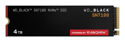 SSD|SANDISK|Read speed 7000 MB/s|Write speed 6700 MB/s|NVMe Yes|PCI Express 4.0|M.2|4000 GB|POWERED BY SANDISK|Black SN7100|WDS400T4X0E-00CJA0