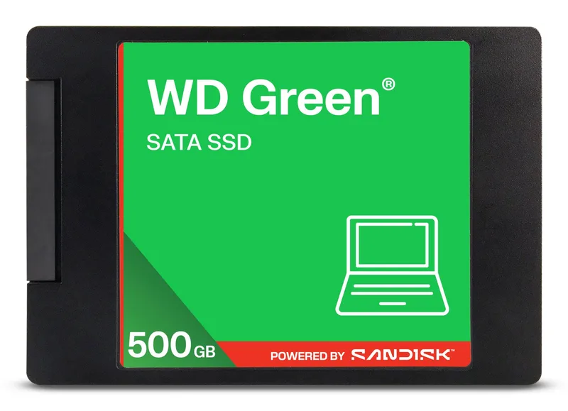 SSD|SANDISK|Green|POWERED BY SANDISK|500 GB|Serial ATA III|Read speed 545 MB/s|2.5"|WDS500G5G0A