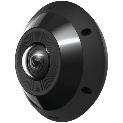 UBIQUITI UVC-G6-Pro-360-B All-weather, vandal-resistant 12MP PoE camera with panoramic 360 coverage, digital pan-tilt-zoom functionality, and smart IR functionality