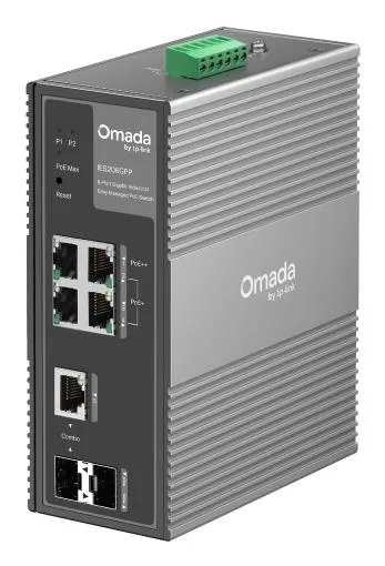 Switch|TP-LINK|Switch type Managed|Rack mounting Yes|4xRJ-45 ports|RJ-45 Ports Type Gigabit Ethernet (10/100/1000)|1xCombo SFP ports quantity|1xSFP module slots quantity|Power over Ethernet (PoE) Yes|3xPower over Ethernet plus (PoE+) ports quantity|1xPower over Ethernet 4PPoE (PoE++) ports quantity|Total Power over Ethernet (PoE) budget 120 W|IES206GPP
