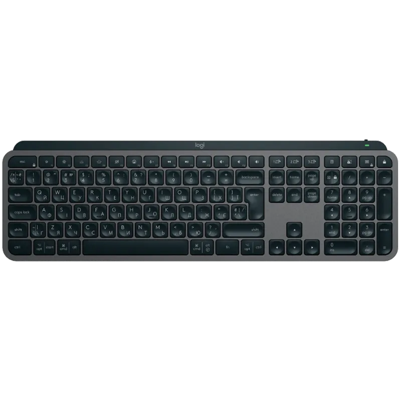 KEYBOARD WRL MX KEYS ENG/GRAPHITE 920-011589 LOGITECH