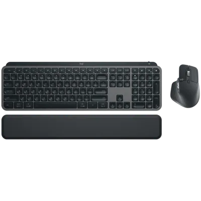 KEYBOARD +MOUSE COMBO MXKEYS S/BLACK 920-011614 LOGITECH