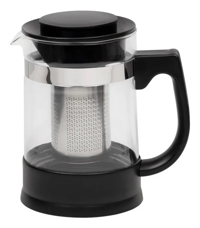 GLASS TEAPOT 950ML/90512 RESTO