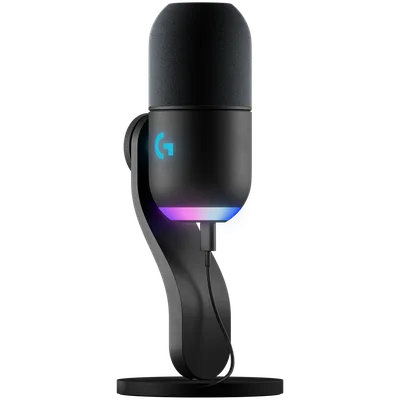 LOGITECH G Yeti GX RGB Gaming Microphone - LIGHTSYNC - BLACK - USB