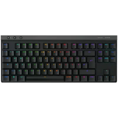 LOGITECH G515 LIGHTSPEED TKL - BLACK - US INT'L - 2.4GHZ/BT - EMEA28i-935 - TACTILE
