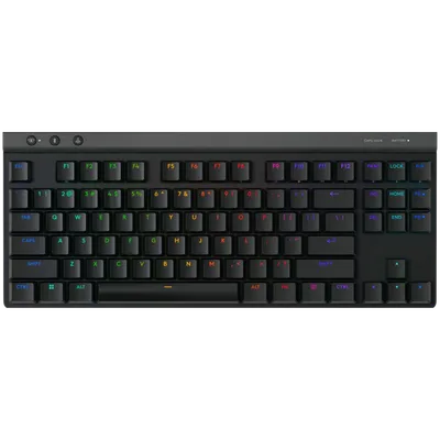 LOGITECH G515 TKL Gaming Keyboard - BLACK - US INT'L - 2.4GHZ/BT - EMEA28i-935 - TACTILE