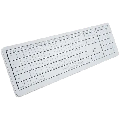 CLEVETURA CLVX 1 Touch-On-Keys AI Wireless Keyboard, ANSI US Mac layout, Scissor Switches, Aluminum Chassis, Interactive RGB, Mac/iPad/AppleTV/PC support