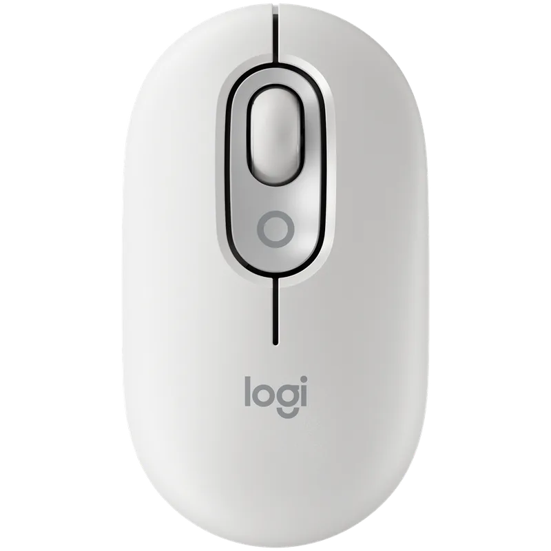 LOGITECH POP Mouse with emoji - OFF-WHITE - BT  - EMEA28i-935 - FY25,TERRA