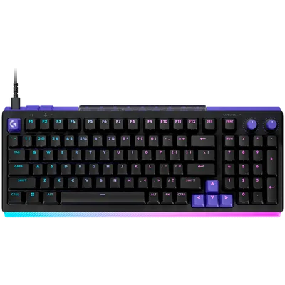 LOGITECH G512 X 98 Wired Gaming Keyboard - BLACK - US INT'L - USB - EMEA28i - 935 - TACTILE