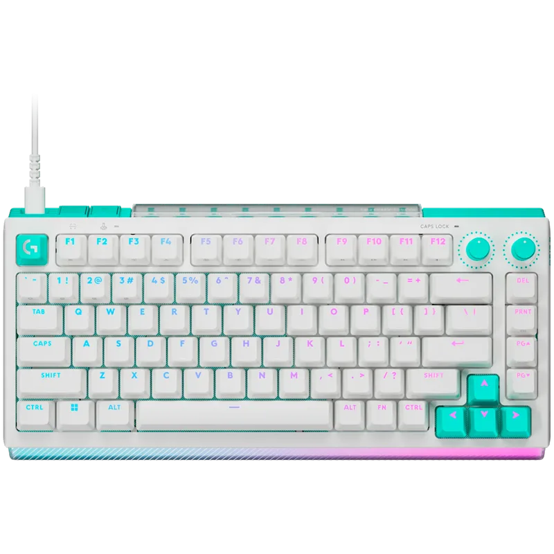 LOGITECH G512 X 75 - WHITE - US INT'L - USB- EMEA28i-935