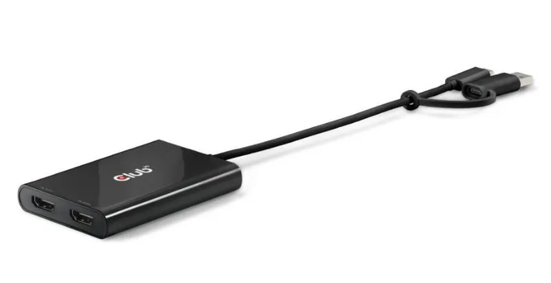 I/O ADAPTER USB-C TO HDMI/DUAL CSV-1475 CLUB3D