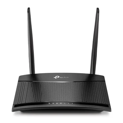 Wireless Router|TP-LINK|TL-MR100|Wi-Fi 4 (802.11n)|Data speed 300 Mbit/s|Ethernet WAN Yes|SIM card slot Yes|WAN connection type RJ-45|Ethernet LAN Yes|3G Yes|4G Yes|2xLAN ports|TL-MR100