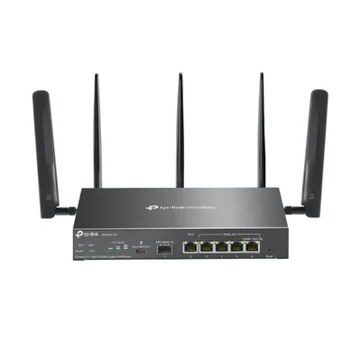 Wireless Router|TP-LINK|Omada 4G+ Cat6 AX3000 Gigabit VPN Router|Wi-Fi 6 (802.11ax)|Data speed 2402 Mbit/s|Ethernet WAN Yes|SIM card slot Yes|Ethernet LAN Yes|5xLAN ports|ER706W-4G