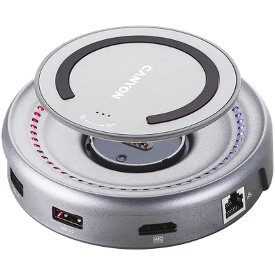 CANYON hub DS-7 7in1 USB-C Wireless Space Grey