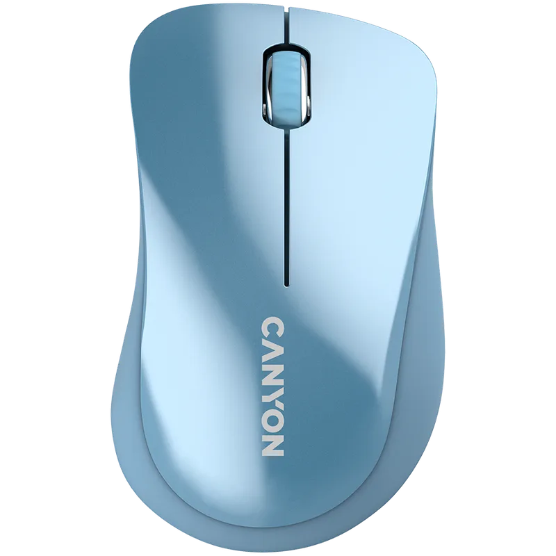 CANYON MW-11, 2.4 GHz  Wireless mouse ,with 3 buttons, DPI 1200, Battery:AAA*2pcs  ,Blue67*109*38mm 0.063kg