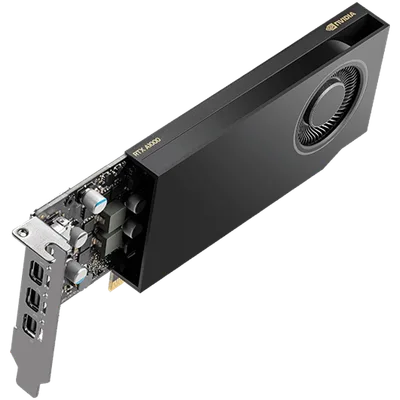 PNY NVIDIA A1000 8GB LowProfile OEM Version, PCI-Express 4.0 x16, LP, 8 GB GDDR6 128-bit, 4x Mini DP 1.4, 1x LP bracket